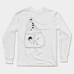 Hold me while I sink Long Sleeve T-Shirt